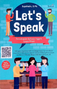 Image of Let's speak : percakapan bahasa inggris tanpa ribet