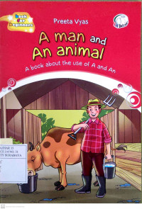 Image of A man and an animal : a book about the use of a and an