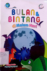 Image of Bulan dan bintang di malam hari