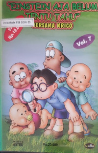 Image of Einstein Aja Belum Tentu Tahu : Vol 7