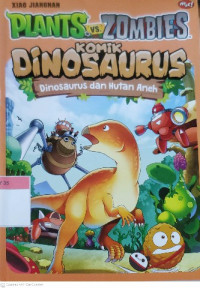 Image of Plants vs Zombie : komik dinosaurus dan hutan aneh
