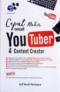 Image of Cepat mahir menjadi youtuber dan content creator
