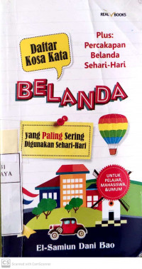 Image of Daftar kosa kata belanda