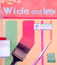 Image of Wide and narrow