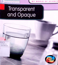Image of Transparent and opaque
