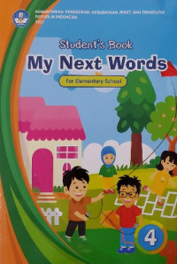 Image of My Next Words Grade 4 - Student's Book for Elementary School