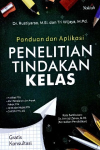 Image of Panduan dan aplikasi penelitian tindakan kelas