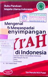 Image of Mengenal dan mewaspadai penyimpangan syi'ah di indonesia