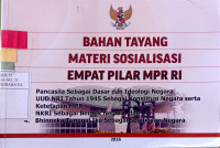 Image of Bahan tayang materi sosialisasi empat pilar MPR RI