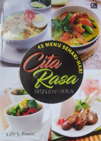 Image of empat puluh lima menu sehari-hari : Cita Rasa Nusantara